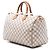 Louis Vuitton Damier Azur Speedy 35 Bianco - vista 2
