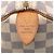 Louis Vuitton Damier Azur Speedy 35 Bianco - vista 5