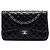 Chanel Jumbo Classic Pelle di Agnello Doppio Nero