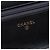 Chanel Matelassé Lammleder Double Stitch Boy Geldbörse mit Kette Schwarz - Ansicht 5