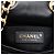 Chanel Mini Matelassé Velours Place Vendome Semplice chiusura Nero - vista 5