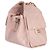 Borsa hobo Chanel 25 in caviar trapuntato rosa - vista 3