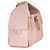 Borsa hobo Chanel 25 in caviar trapuntato rosa - vista 4