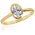Autre Marque 1 ctw Ring aus gelbem Gold mit lab-grown Diamant - Ansicht 2
