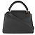 Louis Vuitton x TM Borsa Capucines MM in Taurillon Nero - vista 2