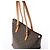 Borsa a Spalla Cabas Mezzo Monogram Louis Vuitton in Marrone M51151 - vista 5