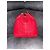 Borsa a secchiello Balenciaga in pelle trapuntata rossa Rosso - vista 4