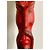 Autre Marque Jean PONS Sculpture Totem Bois Sculpté Polychrome Noir Rouge - vue 3