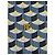 Fauré Le Page SagaCity 31 Blau Jacquard & Leder Handtasche Gelb Marineblau Dunkelblau - Ansicht 11