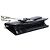 Autre Marque Borsa a Spalla Clutch Non Firmata 1995s in Pelle Preziosa Nera Nero - vista 4