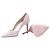 Pumps in suede con tagli a onda di Prada Carne - vista 7