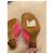 Sandali Jacquemus Les Mules Bagnu in spugna rosa - vista 7