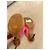 Sandali Jacquemus Les Mules Bagnu in spugna rosa - vista 8