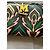 Missoni Flame Chevron Pattern Leather Wallet Black Pink Multiple colors Green Yellow - view 3