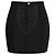 Minifalda Dolce & Gabbana Negra Estilo Corsé Negro