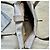 Borsa a mano in pelle monogramma La Bagagerie Bianco Beige - vista 5