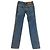 Jeans rectos azul claro Dolce & Gabbana con strass - vista 3