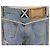 Jeans rectos azul claro Dolce & Gabbana con strass - vista 7