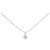 Autre Marque Collana di diamanti in oro bianco Au750 Argento