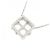 Autre Marque Collana in diamante in oro bianco Au750 Argento - vista 4
