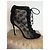 Stivaletti Guess in pelle e tulle 39 - vista 2