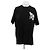 Camiseta de algodón negra Y3