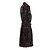 Saint Laurent Buntes Sternenkleid Schwarz - Ansicht 3