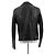 Coach Perfecto Lederjacke Schwarz - Ansicht 2