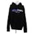 Palm Angels Schwarzer Sweatshirt mit blauer Farbe  - Ansicht 1