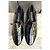 Autre Marque Sapatos Derby em couro envernizado Virreina 1958 Preto - vista 4