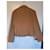 Yves Saint Laurent Blazer Cropped de Camurça Marrom  - vista 3