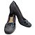 Clarks Artisan Décolleté in Camoscio Marrone e Vernice Nera Nero