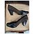 Clarks Artisan Décolleté in Camoscio Marrone e Vernice Nera Nero - vista 2