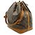Noe Borsa a Spalla Noé Monogram Louis Vuitton Marrone - vista 3