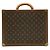 Borsa Louis Vuitton Monogram Cotoville 40 Hard Case Attache Trunk Marrone - vista 2