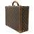 Borsa Louis Vuitton Monogram Cotoville 40 Hard Case Attache Trunk Marrone - vista 3