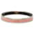 Bracelet en émail étroit Caleche rose Hermès 65  - vue 1