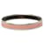 Bracelet en émail étroit Caleche rose Hermès 65  - vue 3