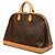 Louis Vuitton Alma Voyage MM Monogramma Marrone - vista 2