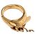 Charm Naif in resina e placcato oro Louis Vuitton D'oro - vista 5