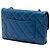 Chanel Blu Medio Pelle di Agnello Trapuntata Trendy CC - vista 2