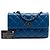 Chanel Blu Medio Pelle di Agnello Trapuntata Trendy CC - vista 8