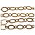Chanel Gold Plated CC Medaillon Kettengürtel Golden - Ansicht 2