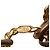 Chanel Gold Plated CC Medaillon Kettengürtel Golden - Ansicht 3