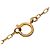 Chanel Gold CC vergoldete Medaillon-Halskette Golden - Ansicht 4