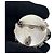 Timeless Chanel Silberbrosche mit Strass - Ansicht 5