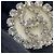 Timeless Chanel Silberbrosche mit Strass - Ansicht 6