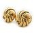 Timeless Orecchini a clip dorati Chanel D'oro - vista 2