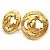 Orecchini a clip in oro Chanel D'oro - vista 2