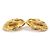 Orecchini a clip in oro Chanel D'oro - vista 4